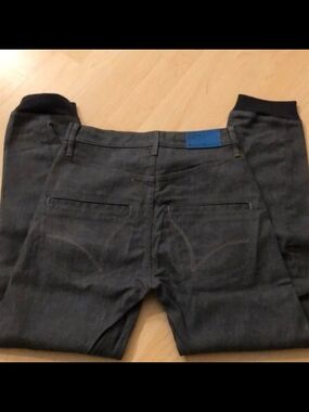 Men's Dark Gray Slim Jeans